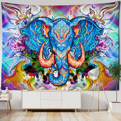 Rainbow Chakra Elephant