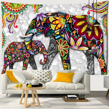 Rainbow Chakra Elephant