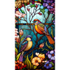 Stained Glass Birds of Paradise