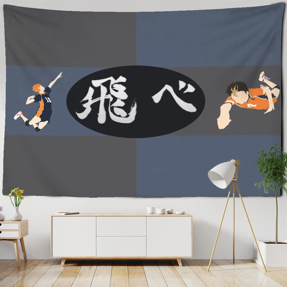 Haikyuu Anime Tapestry