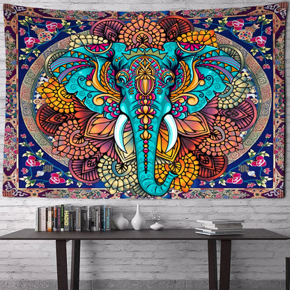 Rainbow Chakra Elephant